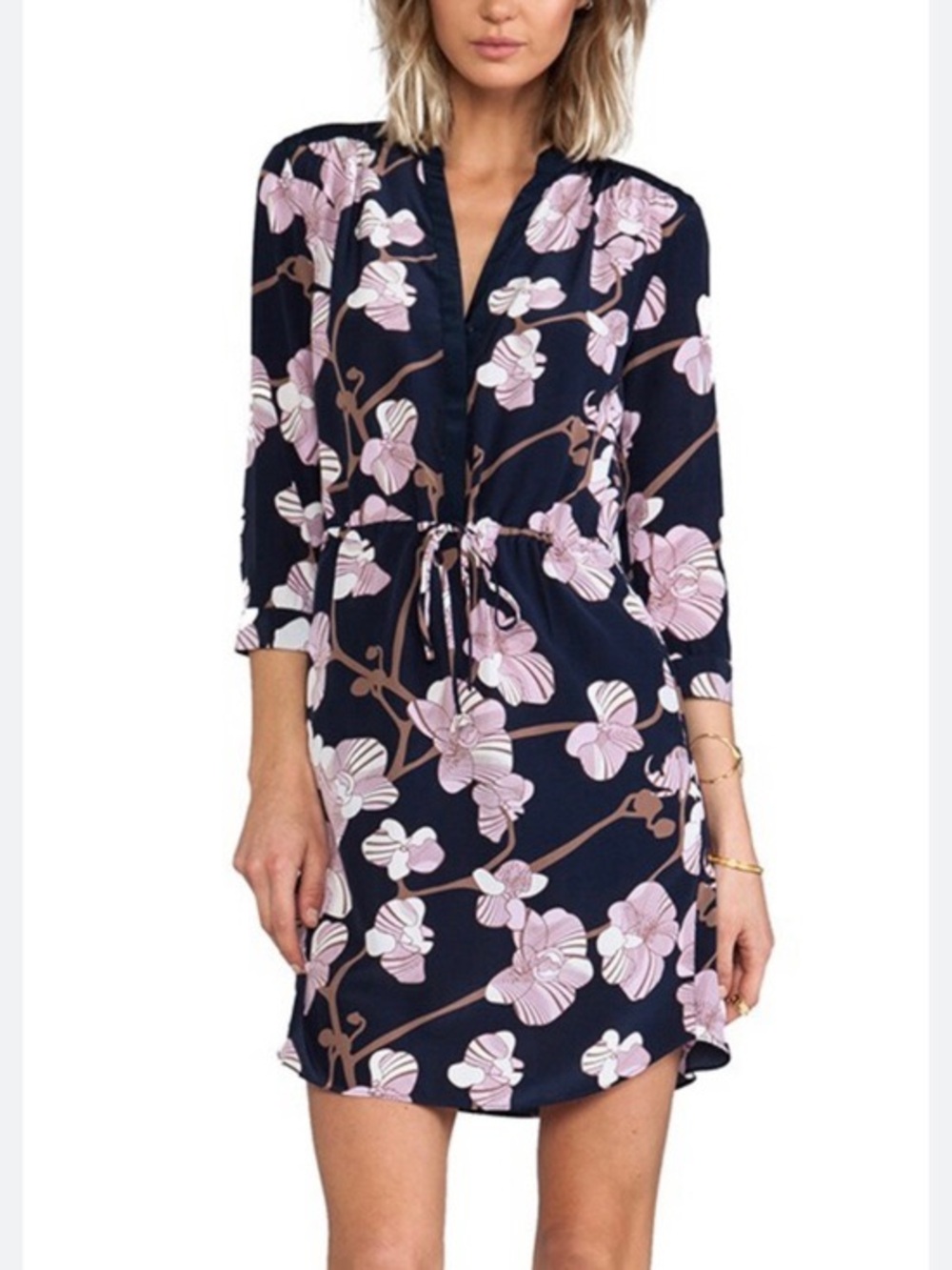 Diane von Furstenberg Freya Dress in Simple Orchid